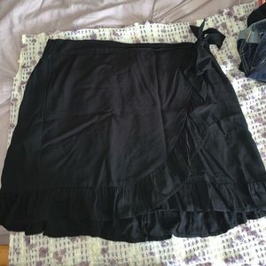 Wild fable wrap skirt